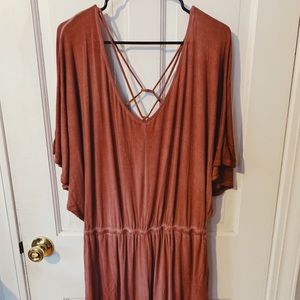 American Eagle Pink Romper